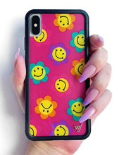 Load image into Gallery viewer, Smiley Flowers iPhone 11 Pro Case
